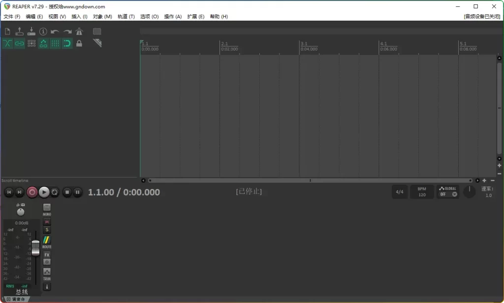 REAPER v7.28 中文绿色版：强大跨平台数字音频工作站 - 搜源站-搜源站